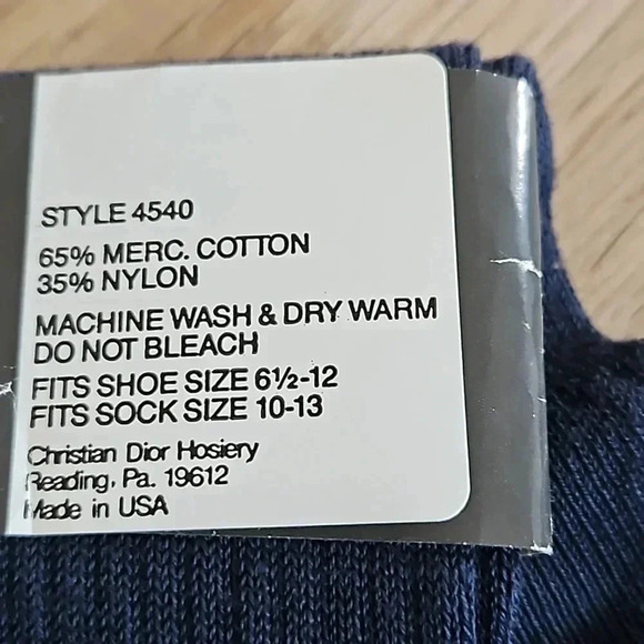 Christian Dior new knee high socks - Picture 2 of 3